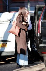 KATIE HOLMES Out and About in New York 12/01/2022