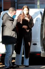 KATIE HOLMES Out and About in New York 12/01/2022