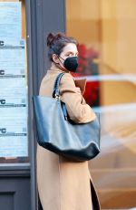 KATIE HOLMES Out and About in New York 12/29/2022