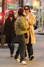 KATIE HOLMES Out at Los Tacos No.1 in New York 12/03/2022