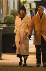 KATIE HOLMES Out for Dinner with a Friend in New York 12/14/2022