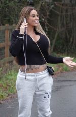 KATIE PRICE Out and About in London 12/29/2022