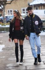 KAYLA RICHART and Sebastian Melrose Out and About in London 12/17/2022