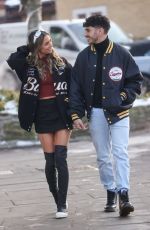 KAYLA RICHART and Sebastian Melrose Out and About in London 12/17/2022