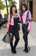 KEIMANI and KUCHA WOMACK Leaves Tamron Hall in New York 11/29/2022