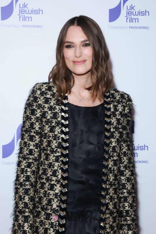 KEIRA KNIGHTLEY at Charlotte Screening at UK Jewish Film Festival 12/15/2022