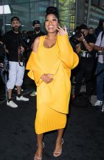 KEKE PALMER Arrives at Michael Kors Collection Spring/Summer 2023 Fashion Show at New York Fashion Week 12/03/2022