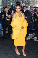 KEKE PALMER Arrives at Michael Kors Collection Spring/Summer 2023 Fashion Show at New York Fashion Week 12/03/2022