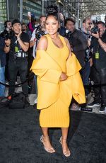 KEKE PALMER Arrives at Michael Kors Collection Spring/Summer 2023 Fashion Show at New York Fashion Week 12/03/2022