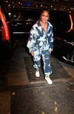 KEKE PALMER Night Out in New York 11/29/2022