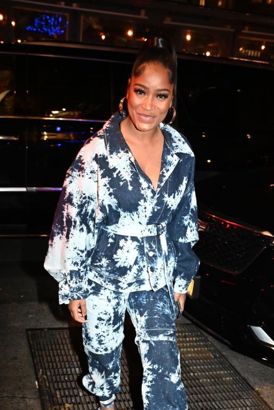 KEKE PALMER Night Out in New York 11/29/2022