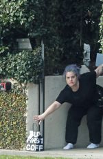 KELLY OSBOURNE Gets Coffee Delivered in Los Angeles 12/17/2022
