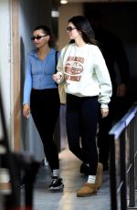 KENDALL JENNER and HAILEY BIEBER at Croft Alley in Beverly Hills 12/13/2022