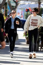 KENDALL JENNER and HAILEY BIEBER at Croft Alley in Beverly Hills 12/13/2022