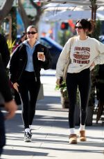 KENDALL JENNER and HAILEY BIEBER at Croft Alley in Beverly Hills 12/13/2022