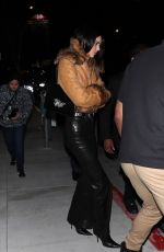 KENDALL JENNER Leaves Bird Streets Club in West Hollywood 12/13/2022