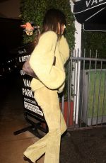 KENDALL JENNER Out for Dinner at Giorgio Baldi in Santa Monica 12/02/2022