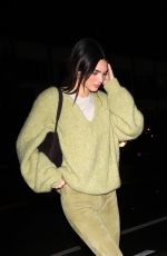 KENDALL JENNER Out for Dinner at Giorgio Baldi in Santa Monica 12/02/2022