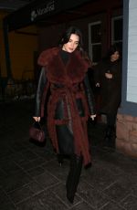 KENDALL JENNER Out for Dinner at Matsuhisa Sushi Restaurant in Aspen 12/12/2022