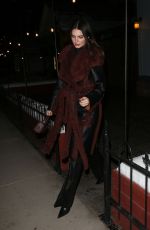 KENDALL JENNER Out for Dinner at Matsuhisa Sushi Restaurant in Aspen 12/12/2022