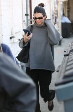 KENDALL JENNER Out for Lunch at Croft Alley in Beverly Hills 12/06/2022