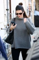 KENDALL JENNER Out for Lunch at Croft Alley in Beverly Hills 12/06/2022