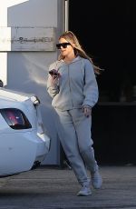 KHLOE KARDASHIAN Out and About in Los Angeles 12/13/2022