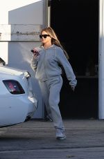 KHLOE KARDASHIAN Out and About in Los Angeles 12/13/2022