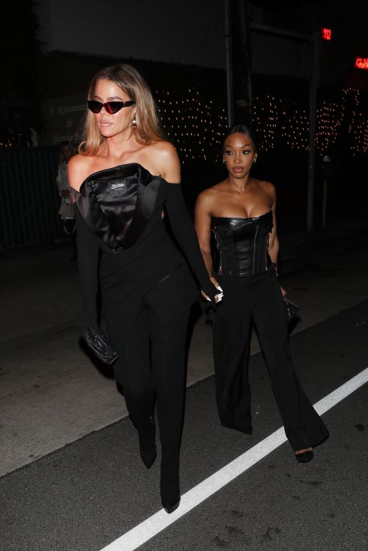 KHLOE KARDASHIAN Out for Dinner at Giorgio Baldi in Santa Monica 12/07/2022