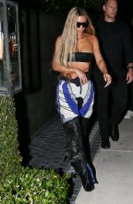 KIM and KHLOE KARDASHIAN Arrives at W Magazine and Burberry