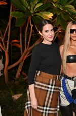 KIM and KHLOE KARDASHIAN Arrives at W Magazine and Burberry