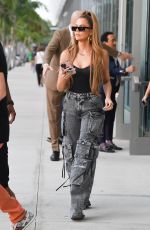 KIM and KHLOE KARDASHIAN Out at Art Basel in Miami 12/02/2022