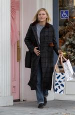 KIRSTEN DUNST Out for Christmas Shopping in Studio City 12/19/2022
