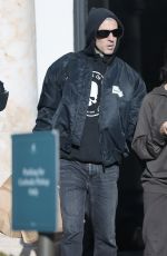 KOURTNEY KARDASHIAN and Travis Barker at Crossroads Caffee in Calabasas 12/11/2022
