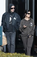 KOURTNEY KARDASHIAN and Travis Barker Out in Calabasas 12/11/2022