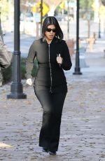KOURTNEY KARDASHIAN Leaves a Studio in Calabasas 12/03/2022