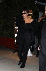 KRIS JENNER Arrives at Giorgio Baldi in Santa Monica 12/06/2022