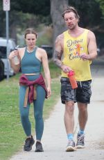 KRISTEN BELL and Dax Shepard Out Hiking Around Los Feliz Mountains 12/27/2022