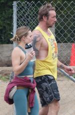 KRISTEN BELL and Dax Shepard Out Hiking Around Los Feliz Mountains 12/27/2022