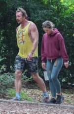 KRISTEN BELL and Dax Shepard Out Hiking Around Los Feliz Mountains 12/27/2022