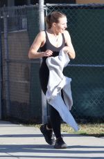 KRISTEN BELL Leaves a Gym in Los Angeles 12/12/2022