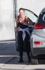 KRISTEN BELL Leaves a Gym in Los Angeles 12/12/2022