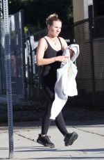KRISTEN BELL Leaves a Gym in Los Angeles 12/12/2022