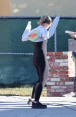 KRISTEN BELL Leaves a Gym in Los Angeles 12/12/2022