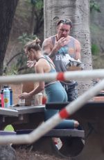 KRISTEN BELL Out Hiking at Griffith Park in Los Feliz 12/26/2022