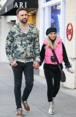 KRISTIN CHENOWETH and Josh Bryant Out in Beverly Hills 12/12/2022