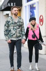 KRISTIN CHENOWETH and Josh Bryant Out in Beverly Hills 12/12/2022