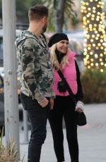 KRISTIN CHENOWETH and Josh Bryant Out in Beverly Hills 12/12/2022