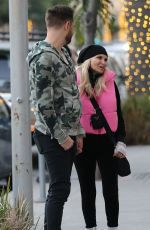 KRISTIN CHENOWETH and Josh Bryant Out in Beverly Hills 12/12/2022