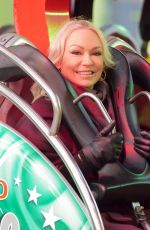 KRISTINA RIHANOFF and Ben Cohen at Hyde Parks Winter Wonderland in London 12/18/202